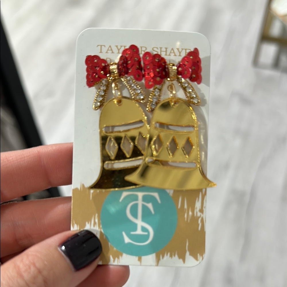 Gold Bell Earrings